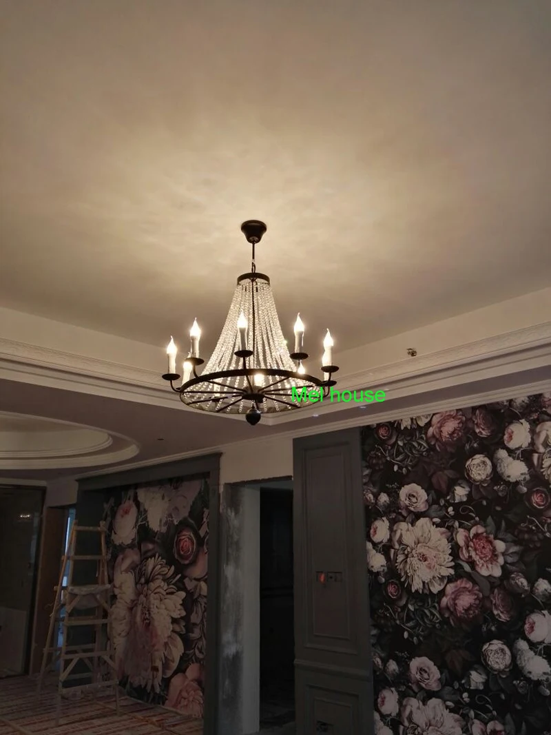 Europe French luxury beautiful crystal chandelier for dinning room kitchen lamp lights crystal lighting chandeliers living room
Europe French luxury beautiful crystal chandelier for dinning room kitchen lamp lights crystal lighting chandeliers living room