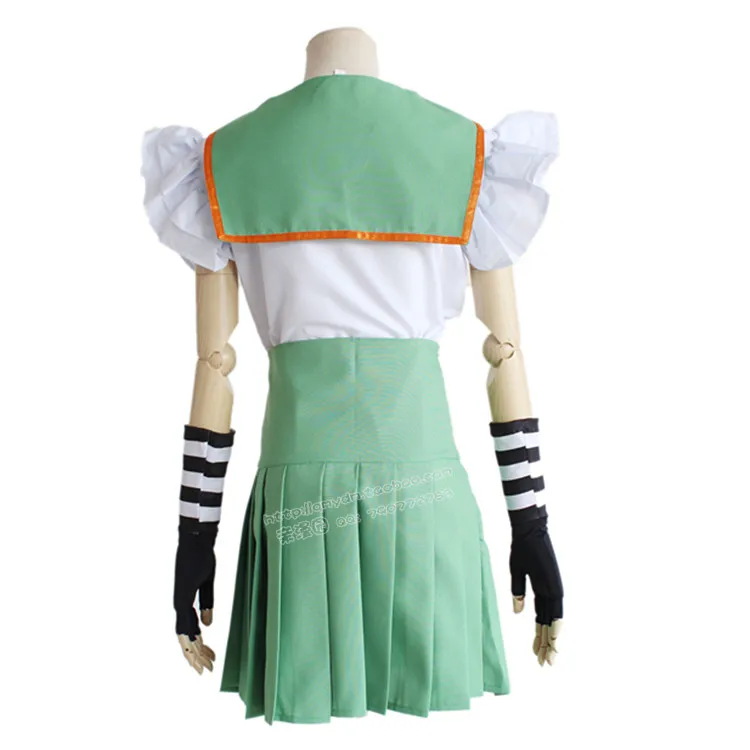 Hot Anime Owarimonogatari cosplay Ebisuzawa Kurumi cos summer JK daily girls costume full set(top+skirt+gloves+tie+Knees)
Hot Anime Owarimonogatari cosplay Ebisuzawa Kurumi cos summer JK daily girls costume full set(top+skirt+gloves+tie+Knees)