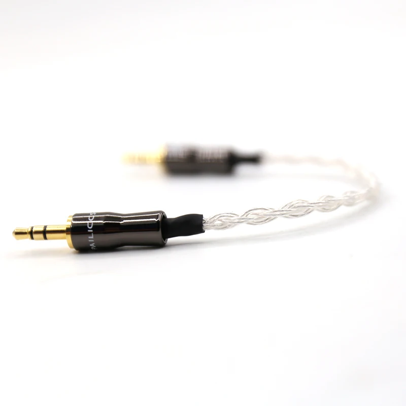 Free shipping 15cm 5N OCC pure copper silver plated cable 3.5mm Male To Male Audio Cable Adapter For Amplifier Decoder DAC
Free shipping 15cm 5N OCC pure copper silver plated cable 3.5mm Male To Male Audio Cable Adapter For Amplifier Decoder DAC