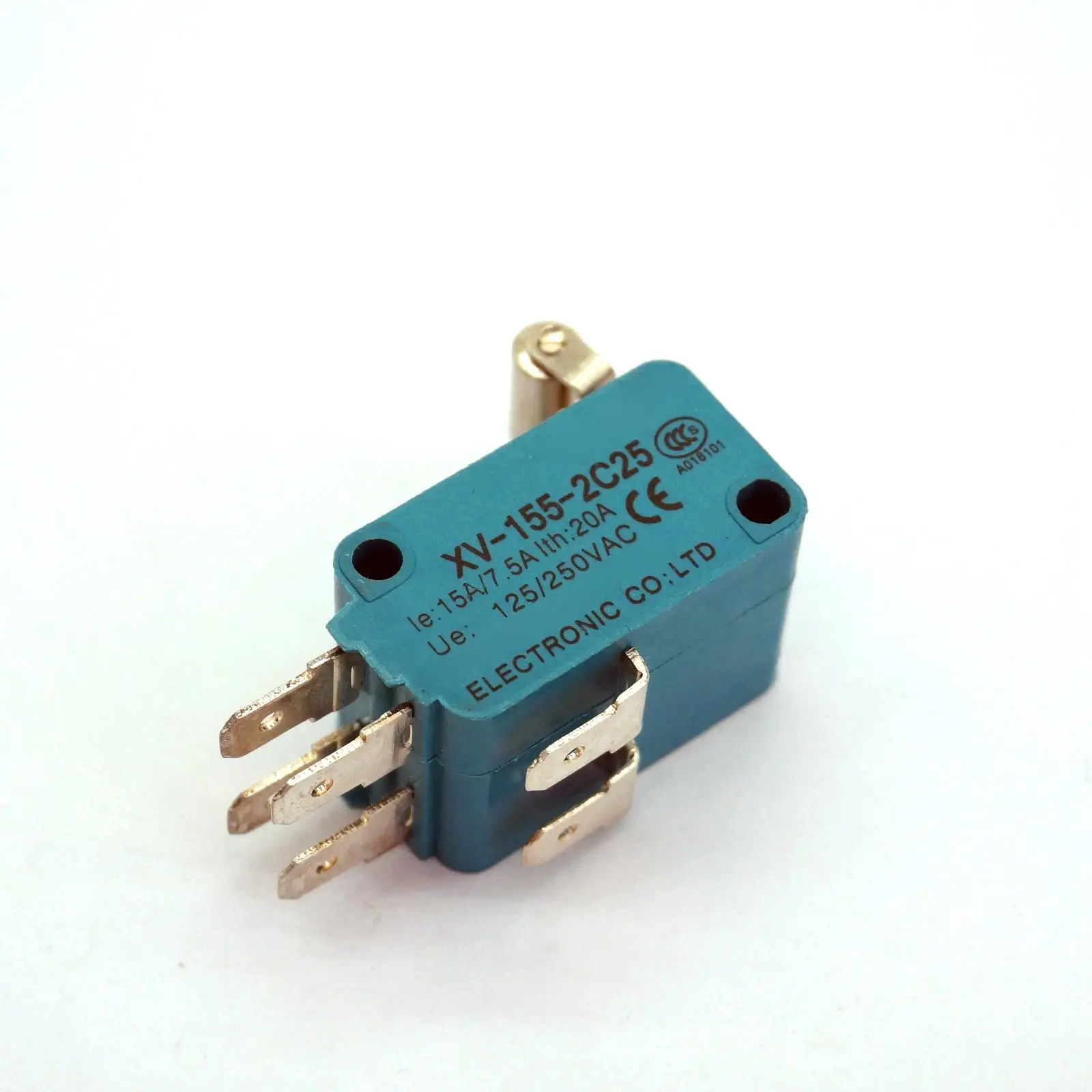 5pcs XV-155-2C25 SPDT NO+NC Micro Switch Roller Lever Type Bolt Terminal IP40 Microswitch
5pcs XV-155-2C25 SPDT NO+NC Micro Switch Roller Lever Type Bolt Terminal IP40 Microswitch