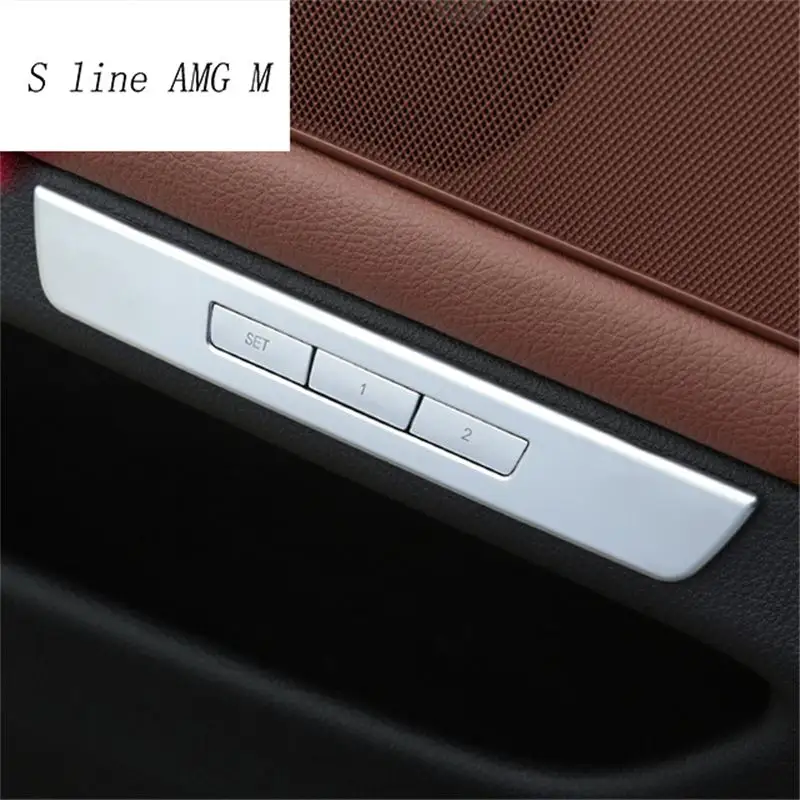 Car styling Door Seats Memory Adjusting Push Button Trim Cover sticker for BMW 5 Series G30 G38 2018 auto Interior Accessories
Car styling Door Seats Memory Adjusting Push Button Trim Cover sticker for BMW 5 Series G30 G38 2018 auto Interior Accessories