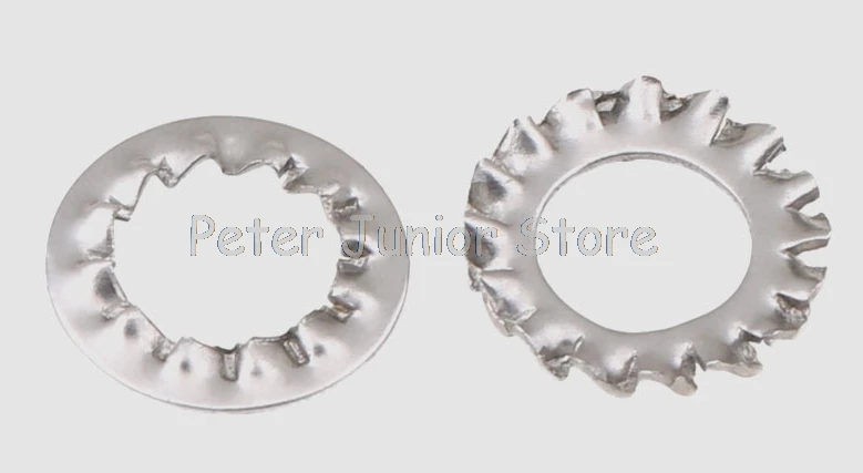 100Pcs/lot DIN6798A M2.5 M3 M4 M5 M6 M8 M10 304 Stainless steel lock washer/outer and inner serrated gasket anti-loose gasket
100Pcs/lot DIN6798A M2.5 M3 M4 M5 M6 M8 M10 304 Stainless steel lock washer/outer and inner serrated gasket anti-loose gasket