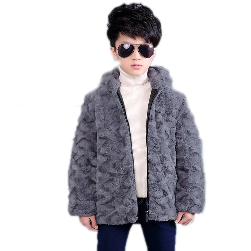 Zipper boy faux fur coat hooded boys winter warm cardigan kids jackets hooded children outerwear boy xmas snowsuit casaco infant
Zipper boy faux fur coat hooded boys winter warm cardigan kids jackets hooded children outerwear boy xmas snowsuit casaco infant