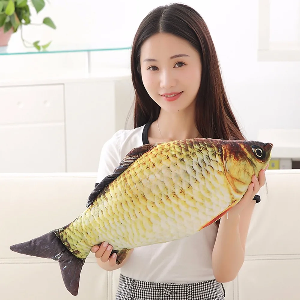 1pc 60cm/80cm Kawaii Simulation Crucian Plush Animals Toys Stuffed Plush Fish Pillow Sofa Cushion Birthday Gifts Decoration
1pc 60cm/80cm Kawaii Simulation Crucian Plush Animals Toys Stuffed Plush Fish Pillow Sofa Cushion Birthday Gifts Decoration