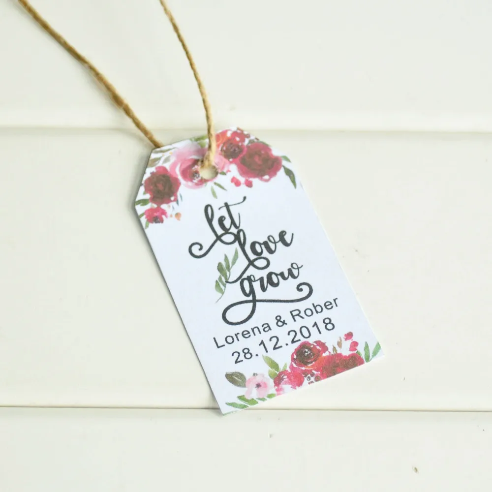 Personalized Flower wedding Gift Tags Party Favors Candy Gift Boxes Hang Tags Craft Label Wedding Party Paper With Flower
Personalized Flower wedding Gift Tags Party Favors Candy Gift Boxes Hang Tags Craft Label Wedding Party Paper With Flower