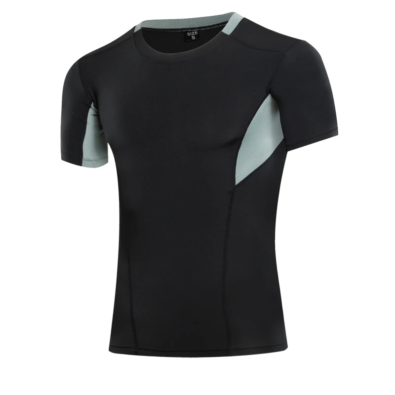 Yuerlian 2019 Clearance gym tshirt for men Logo Custom Tights Fitness male rashgard sport shirt man Compression | Спорт и