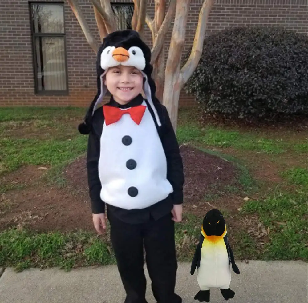 The Emperor Penguin Lifelike Plush Toy Quality Stuffed Animal with aCostume Penguin Hat | Gift for Kids or Room Decor | Big Size
The Emperor Penguin Lifelike Plush Toy Quality Stuffed Animal with aCostume Penguin Hat | Gift for Kids or Room Decor | Big Size
