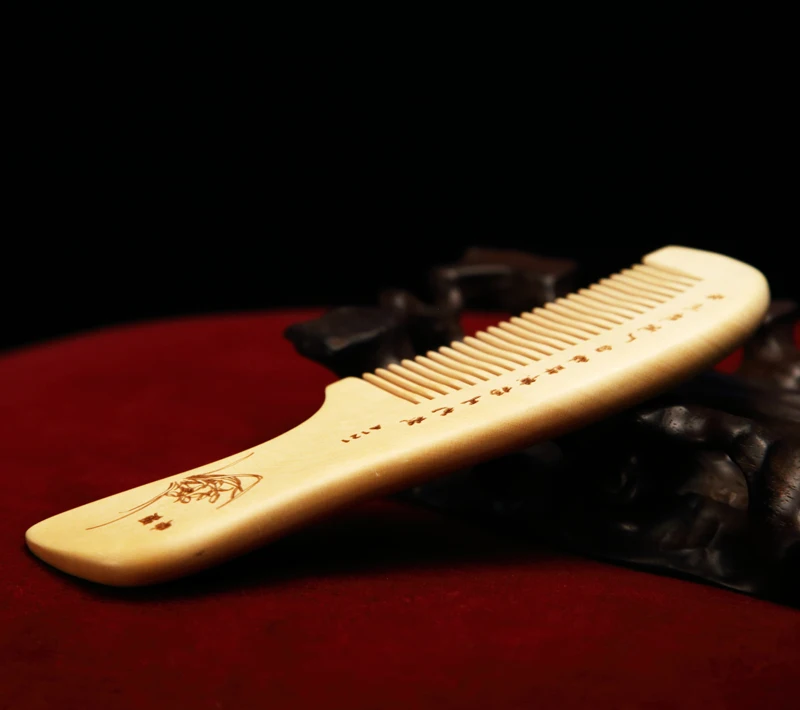 Chinese Changzhou Comb Monolith Boxwood Anti-static Massage Utility Wood High Quality Wedding Decoration
Chinese Changzhou Comb Monolith Boxwood Anti-static Massage Utility Wood High Quality Wedding Decoration