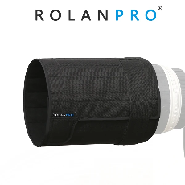 

ROLANPRO Lens Hood for Canon 400mm f/2.8 L IS USM SLR Telephoto Lens Folding Hood Light Weight Foldable Wear-resistant Lens Hood