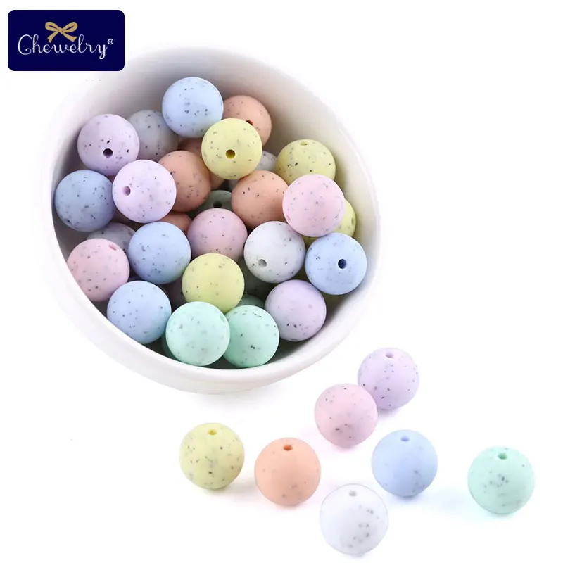 15mm 100pcs/lot Baby Teether Silicone Beads DIY Crib Rattle Toys For Pacifier Pendant Granite BPA Free Teether Beads Let's Make
15mm 100pcs/lot Baby Teether Silicone Beads DIY Crib Rattle Toys For Pacifier Pendant Granite BPA Free Teether Beads Let's Make