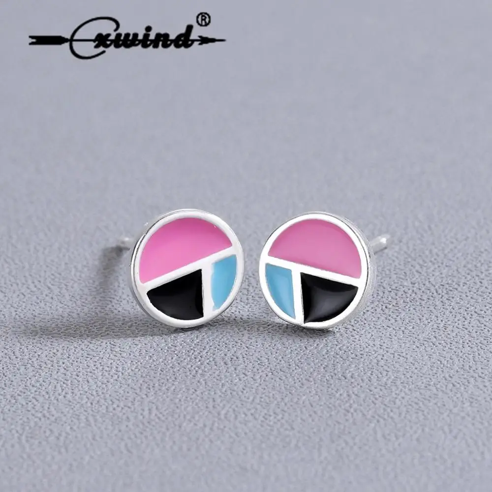 Cxwind Mini Enamel Round Colorful Stud Earrings for Men Women Girl Lovely Ear Piercing Circle Earrings Gift Drop Shipping
Cxwind Mini Enamel Round Colorful Stud Earrings for Men Women Girl Lovely Ear Piercing Circle Earrings Gift Drop Shipping