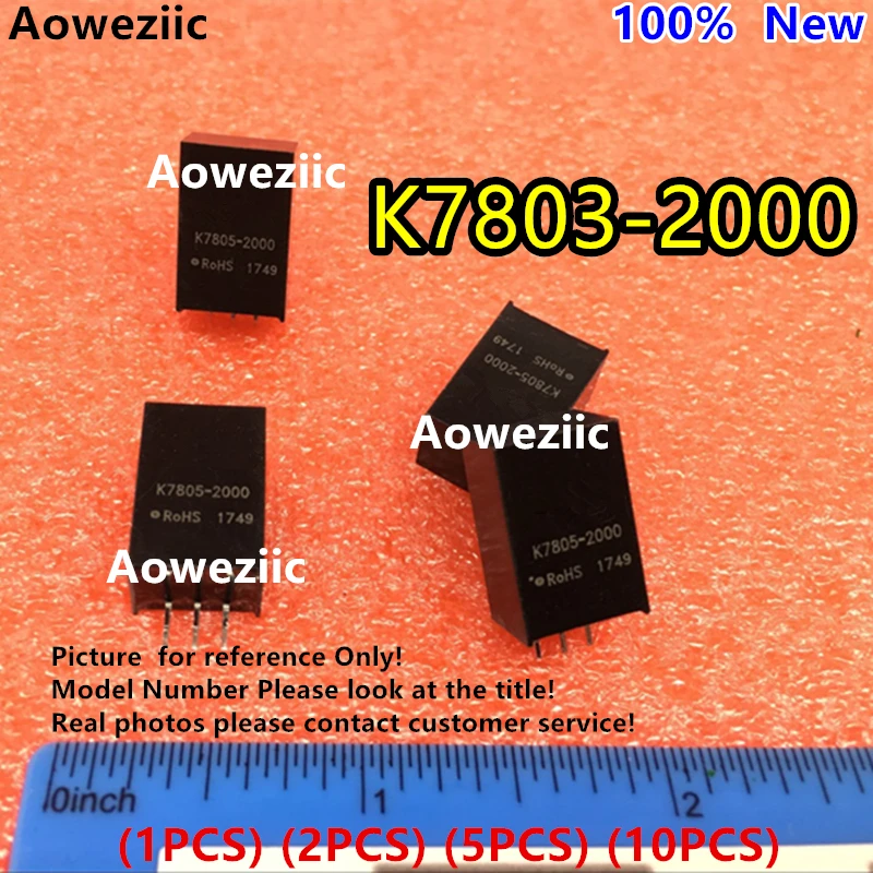 Aoweziic (1 шт.) (2 шт.) (5 шт.) (10 шт.) K7803-2000 SIP3 оригинальный вход: 4,75 в-18 в регулировать выход: 3,3 В 2 а DC-DC неизолированная мощность
Aoweziic (1 шт.) (2 шт.) (5 шт.) (10 шт.) K7803-2000 SIP3 оригинальный вход: 4,75 в-18 в регулировать выход: 3,3 В 2 а DC-DC неизолированная мощность