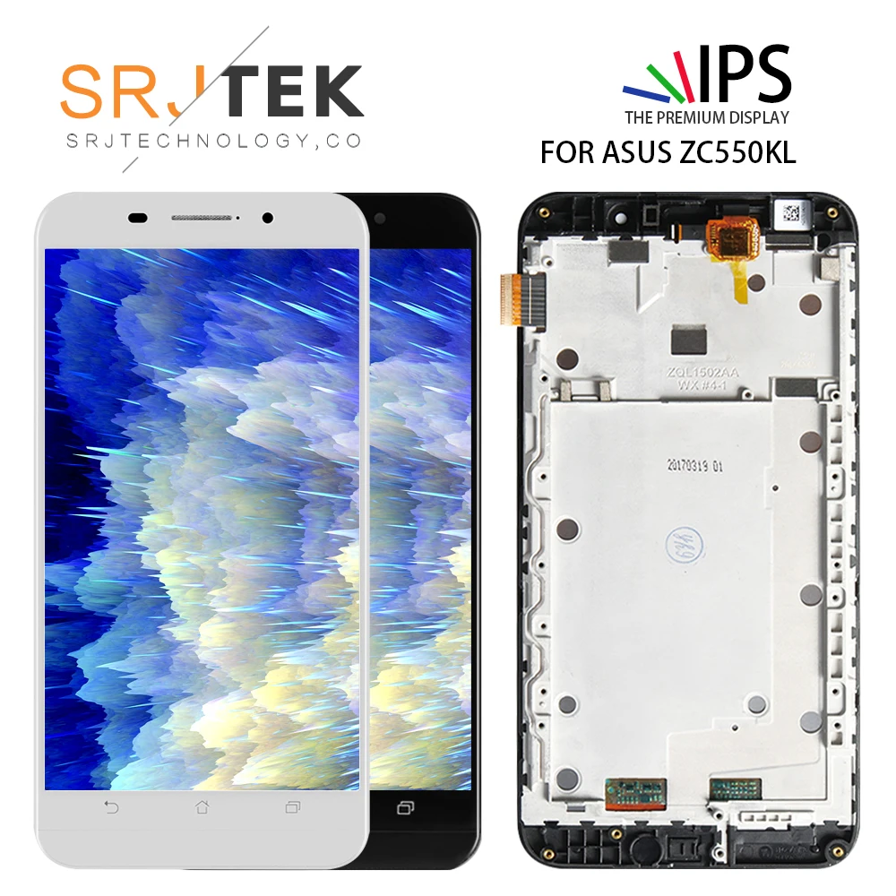 SRJTEK 5.5'' LCD For ASUS Zenfone Max ZC550KL Display Touch Screen For ASUS Zenfone Max LCD ZC550KL Display Z010DA Assembly
SRJTEK 5.5'' LCD For ASUS Zenfone Max ZC550KL Display Touch Screen For ASUS Zenfone Max LCD ZC550KL Display Z010DA Assembly