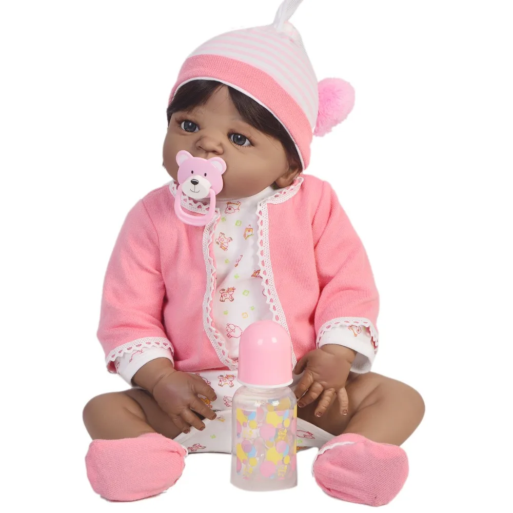 Куклы Reborn Girl 23 ''57 см черные африканские и американские Детские куклы-Новорожденные полностью силиконовые реалистичные куклы bebe reborn bonecas
Куклы Reborn Girl 23 ''57 см черные африканские и американские Детские куклы-Новорожденные полностью силиконовые реалистичные куклы bebe reborn bonecas