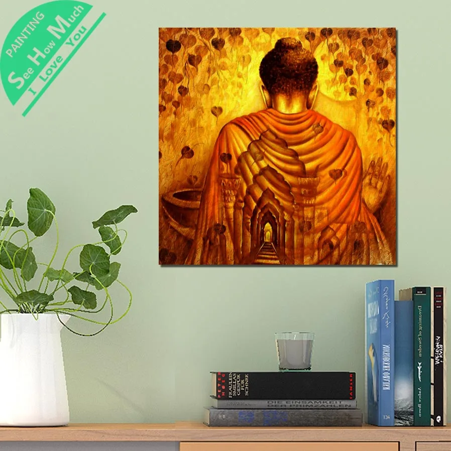 1 Piece Wallpaper Golden Buddha HD Printed Canvas Wall Art Posters and Prints Poster Painting Framed Artwork Room Decoration
1 Piece Wallpaper Golden Buddha HD Printed Canvas Wall Art Posters and Prints Poster Painting Framed Artwork Room Decoration