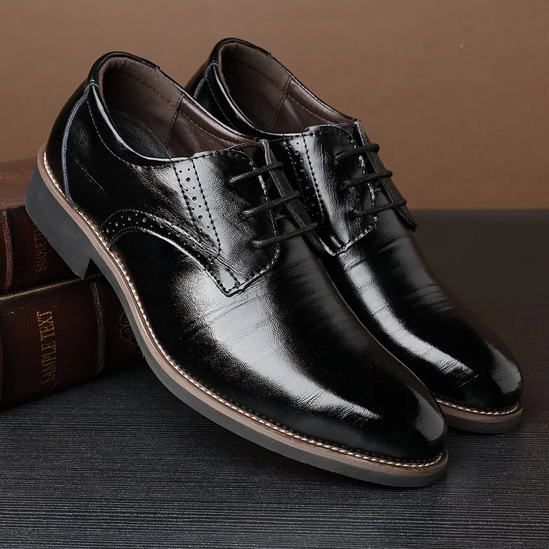 Plus Size Men Dress Shoes New 2019 Men Formal Leather Shoes Luxury Fashion Business Office Men Oxford Shoes Dress Flats
Plus Size Men Dress Shoes New 2019 Men Formal Leather Shoes Luxury Fashion Business Office Men Oxford Shoes Dress Flats