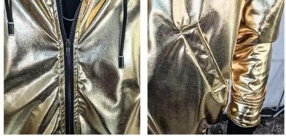 jacket men casual clothes mens jackets Rock Hip hop Couple coats jaqueta masculina chaqueta hombre casaco Gold silver hood
jacket men casual clothes mens jackets Rock Hip hop Couple coats jaqueta masculina chaqueta hombre casaco Gold silver hood