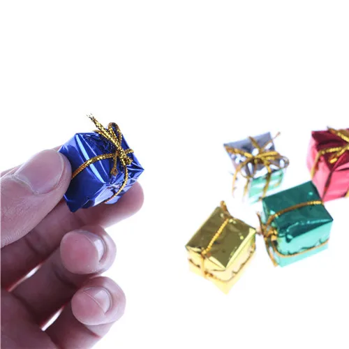 10pcs Dolls House Miniatures 1:12 Christmas Configuration Purple Paper Mini Gift Box DIY Miniature Dollhouse Toy
10pcs Dolls House Miniatures 1:12 Christmas Configuration Purple Paper Mini Gift Box DIY Miniature Dollhouse Toy