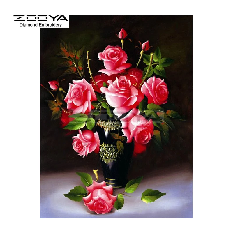 5D Round Drill Full Diamond Painting Cross Stitch Red Rose Flower Needlework Diamond Embroidery Modern Home Decoration CJ44
5D Round Drill Full Diamond Painting Cross Stitch Red Rose Flower Needlework Diamond Embroidery Modern Home Decoration CJ44