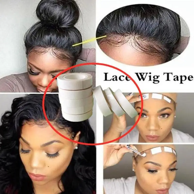 3 Metre/ Roll Lace Wig Glue Tape for Hair Extension Double Side Glue Tape Sticky adhesives Tape Skin Weft Hair Extensions Tools
3 Metre/ Roll Lace Wig Glue Tape for Hair Extension Double Side Glue Tape Sticky adhesives Tape Skin Weft Hair Extensions Tools