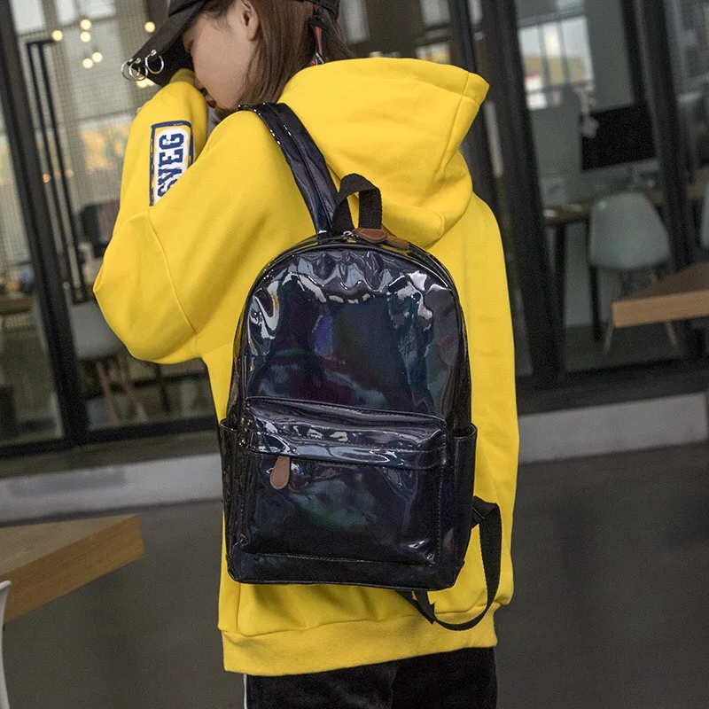 Laser Backpack For School Student Women's Laser Silver Color Holographic Bag backpacks Women Backpack Mochila Feminina
Laser Backpack For School Student Women's Laser Silver Color Holographic Bag backpacks Women Backpack Mochila Feminina