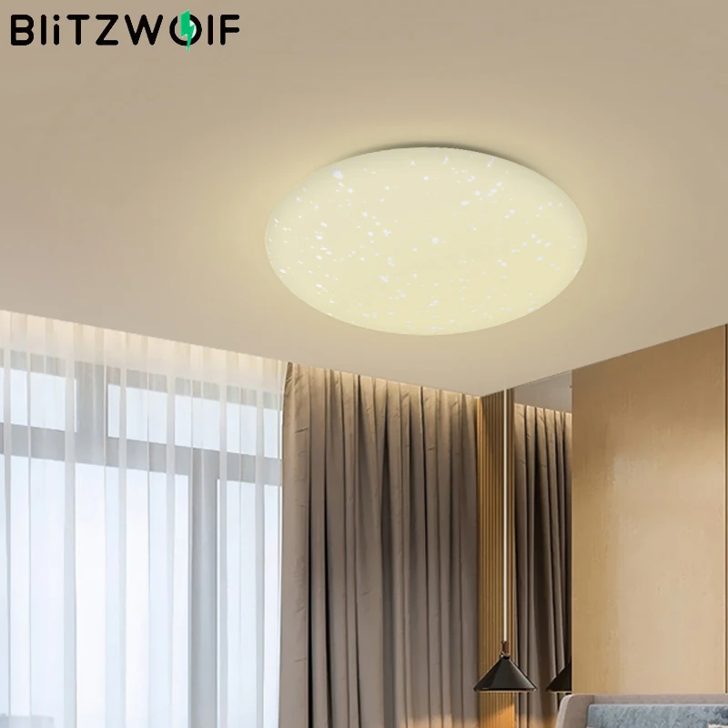 Умный светодиодный потолочный светильник Blitzwolf 24 Вт домашний ing Wi Fi дистанционное