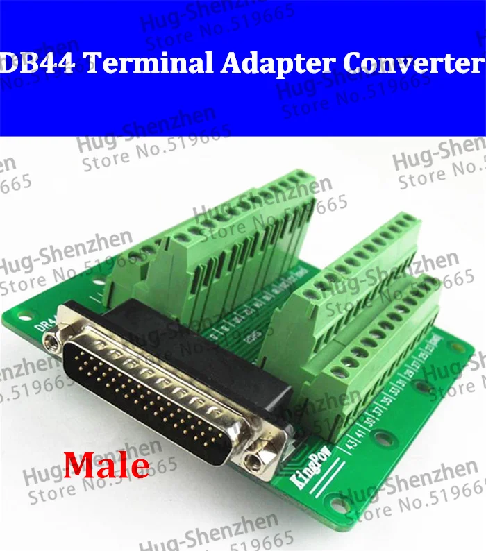 DB44 D-SUB DR-44 44 DR44 pins DB 44 port Terminal block adapter converter PCB board Breakout 3 row-4pcs
DB44 D-SUB DR-44 44 DR44 pins DB 44 port Terminal block adapter converter PCB board Breakout 3 row-4pcs