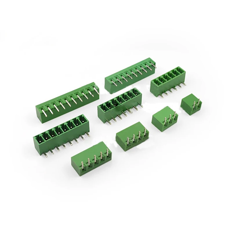10pcs Connector Plug-in Terminal Blocks Curved Needle Pitch 3.81mm Connector Green 2/3/4/5/6/7/8/9 / 10P
10pcs Connector Plug-in Terminal Blocks Curved Needle Pitch 3.81mm Connector Green 2/3/4/5/6/7/8/9 / 10P