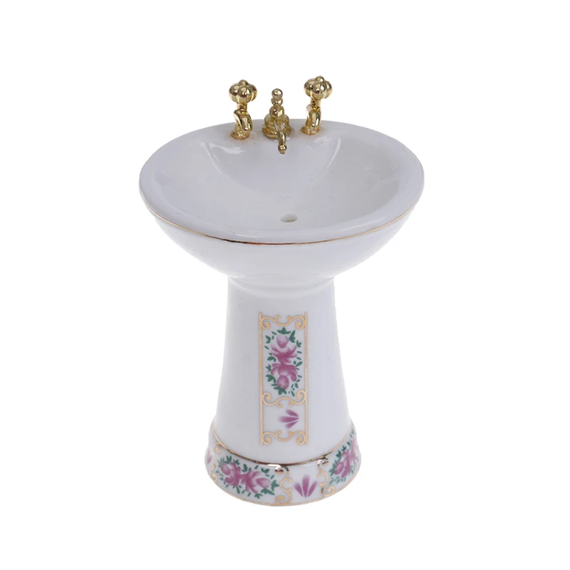 4Pcs 1/12 Scale Doll House Funiture Miniature Ceramic Bathroom Bathtub Toilet Basin Brush Stand Mirror High Quality
4Pcs 1/12 Scale Doll House Funiture Miniature Ceramic Bathroom Bathtub Toilet Basin Brush Stand Mirror High Quality