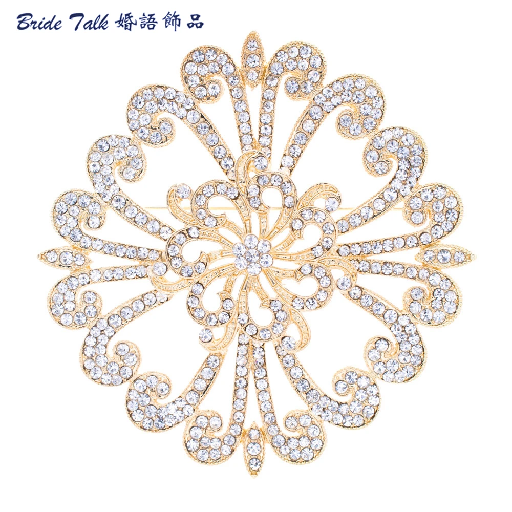 Женская Брошь в виде кристаллов|flower brooch pin|pins for womenbrooch pins |