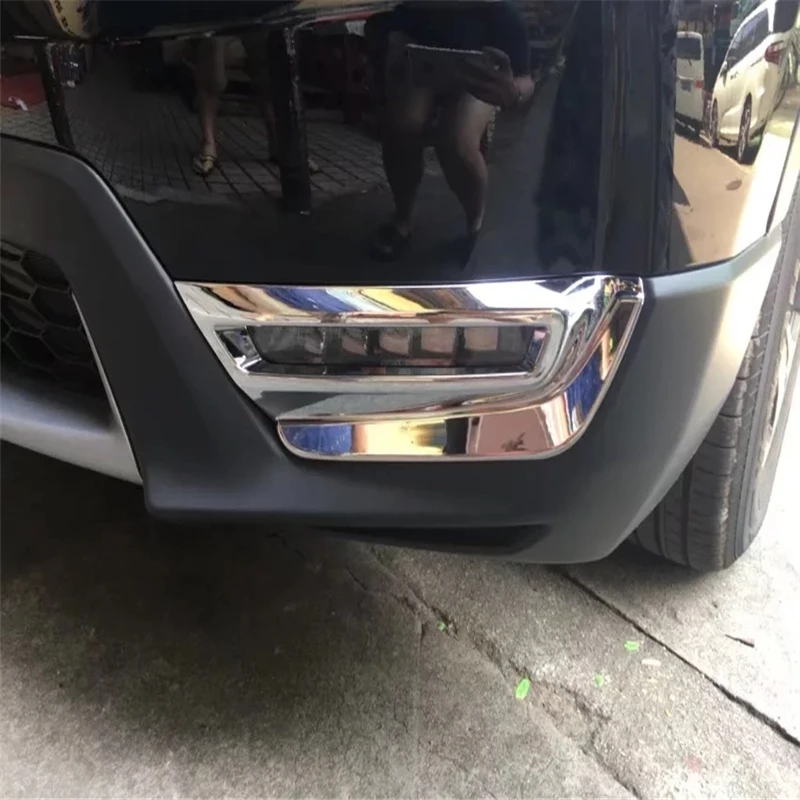 WELKINRY car auto cover For Honda CR-V CRV 2017 2018 ABS chrome front head fog lamp light trim
WELKINRY car auto cover For Honda CR-V CRV 2017 2018 ABS chrome front head fog lamp light trim