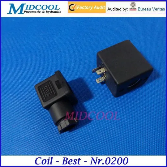 water solenoid valve coil Best-Nr.0200 for pulse valve 24V DC Inside Diameter 13mm high 41mm
water solenoid valve coil Best-Nr.0200 for pulse valve 24V DC Inside Diameter 13mm high 41mm