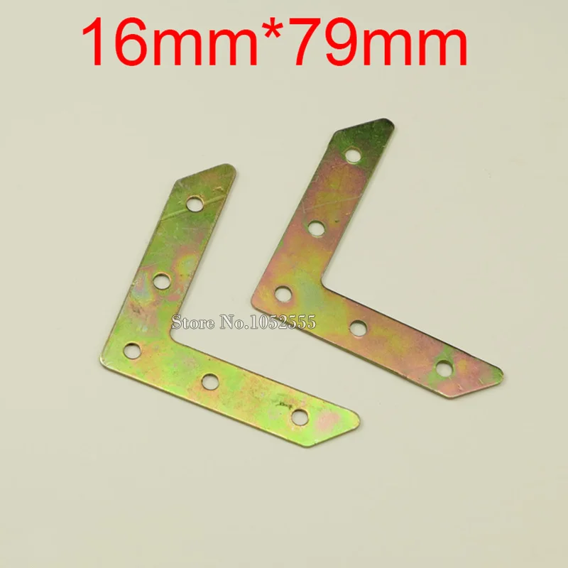 10PCS 16*79mm metal furniture corners angle bracket frame board support fastening fittings furniture hardware K281
10PCS 16*79mm metal furniture corners angle bracket frame board support fastening fittings furniture hardware K281