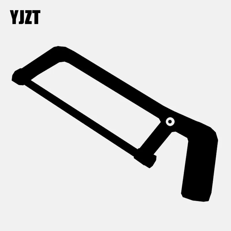 YJZT 13.7CM*10.4CM Small Saw Site Construction Vinly Decoration Black/Silver Car Sticker C22-0438
YJZT 13.7CM*10.4CM Small Saw Site Construction Vinly Decoration Black/Silver Car Sticker C22-0438