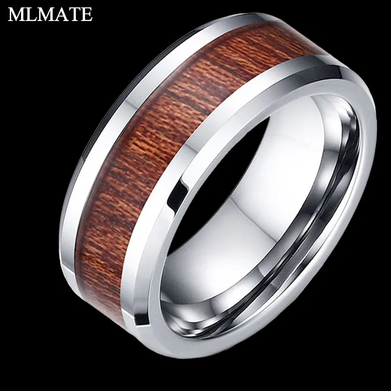 Vintage 100% Real Tungsten Carbide Ring Engagement Wedding Rings for Men Retro Wood Grain Design Fashion Party Gift
Vintage 100% Real Tungsten Carbide Ring Engagement Wedding Rings for Men Retro Wood Grain Design Fashion Party Gift