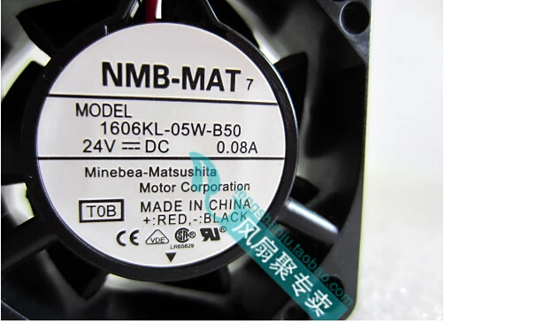 New original NMB-MAT 4cm4015 24V0.08A 1606KL-05W-B50 40*40*15MM converter cooling fan CPU fan
New original NMB-MAT 4cm4015 24V0.08A 1606KL-05W-B50 40*40*15MM converter cooling fan CPU fan