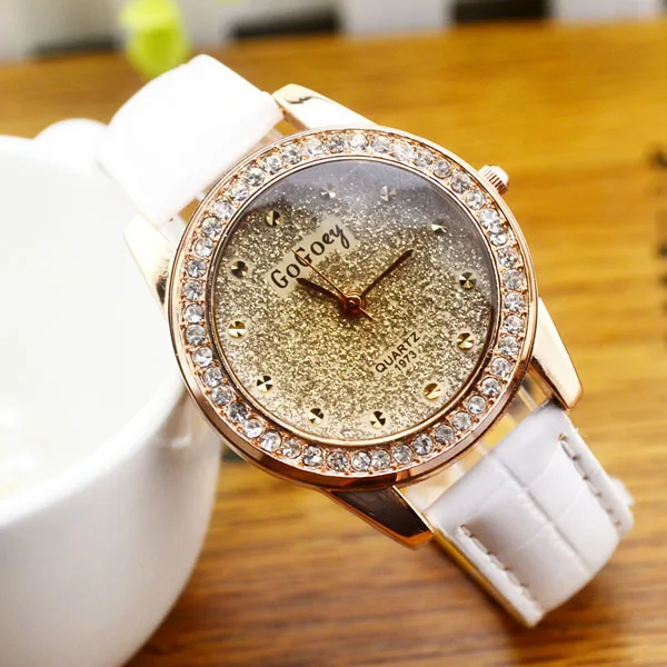 Hot Sales Gogoey Brand Leather Watch Women Ladies Fashion Rhinestone Dress Quartz Wrist Watch Relojes Mujer go010
Hot Sales Gogoey Brand Leather Watch Women Ladies Fashion Rhinestone Dress Quartz Wrist Watch Relojes Mujer go010