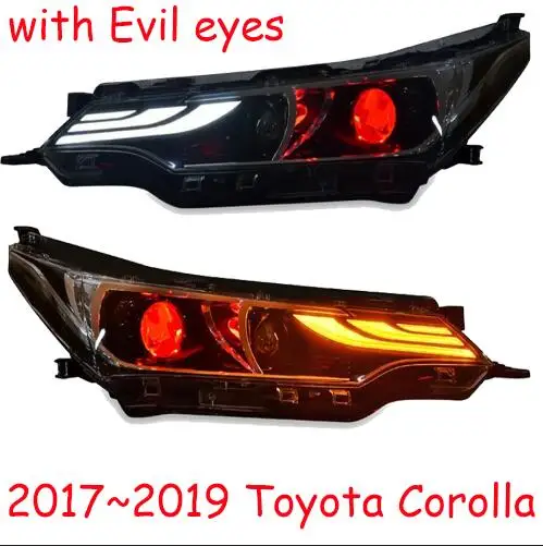 2017~2019 car bumper Corolla headlight,HID xenon,car styling for corolla bumper lamp,optional evil eyes,auris,altis headlamp
2017~2019 car bumper Corolla headlight,HID xenon,car styling for corolla bumper lamp,optional evil eyes,auris,altis headlamp