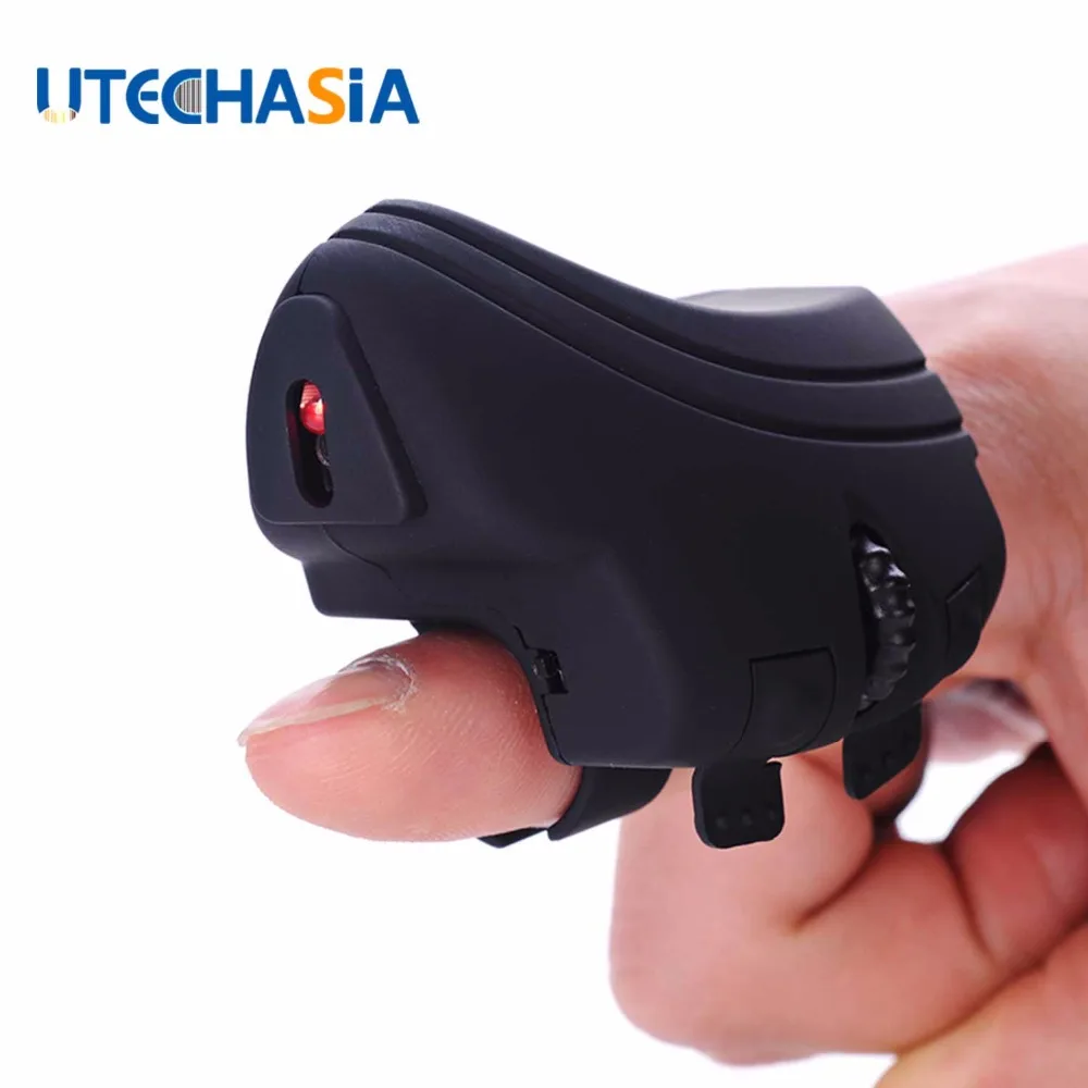 Мини пальчиковая мышь Bluetooth перезаряжаемая игровая Портативная оптическая для