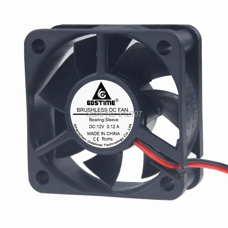 1PCS Gdstime 5020 12V 2Pin 50x50x20mm 50mm PC Computer Case Cooling Cooler DC Fan
1PCS Gdstime 5020 12V 2Pin 50x50x20mm 50mm PC Computer Case Cooling Cooler DC Fan