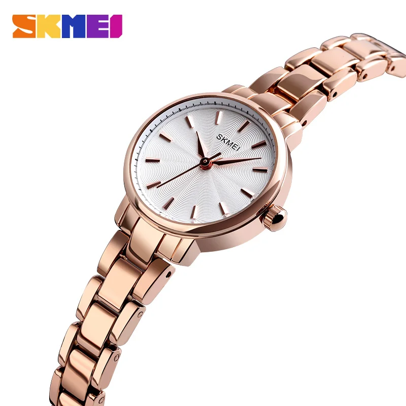 SKMEI New Women Quartz Watch Stainless Steel Ladies Watches Luxury Rose Gold Female Wristwatches Fashion Relogio Feminino 1410
SKMEI New Women Quartz Watch Stainless Steel Ladies Watches Luxury Rose Gold Female Wristwatches Fashion Relogio Feminino 1410