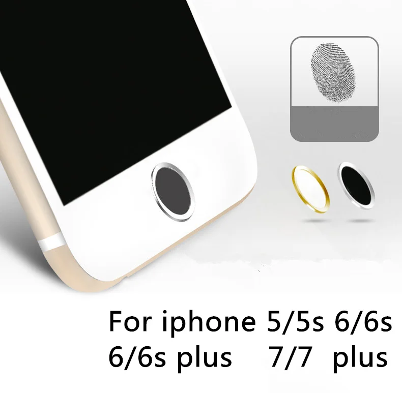 2 шт./партия универсальная наклейка на кнопку Home для iPhone 8 7 6 S Plus 5 5S SE|Наклейки