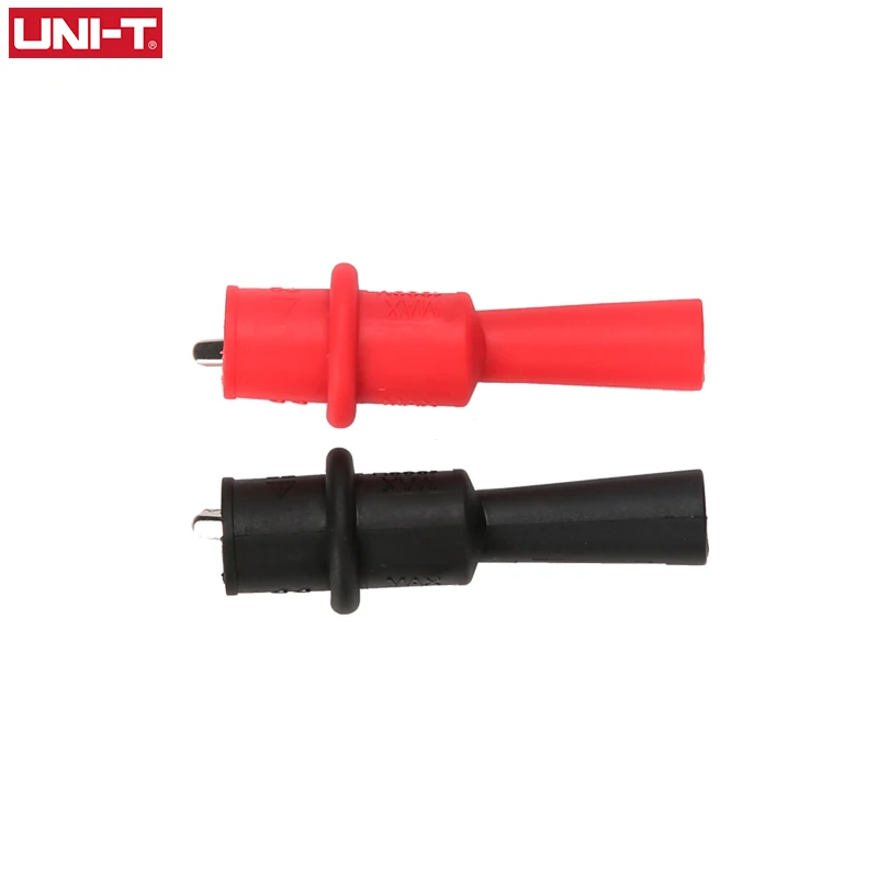 1 Pair UNI-T Alligator Crocodile Test Clip Electrical Clamp Multimeter Tester Probe Through Hole M4 Threaded Bore with Protector
1 Pair UNI-T Alligator Crocodile Test Clip Electrical Clamp Multimeter Tester Probe Through Hole M4 Threaded Bore with Protector