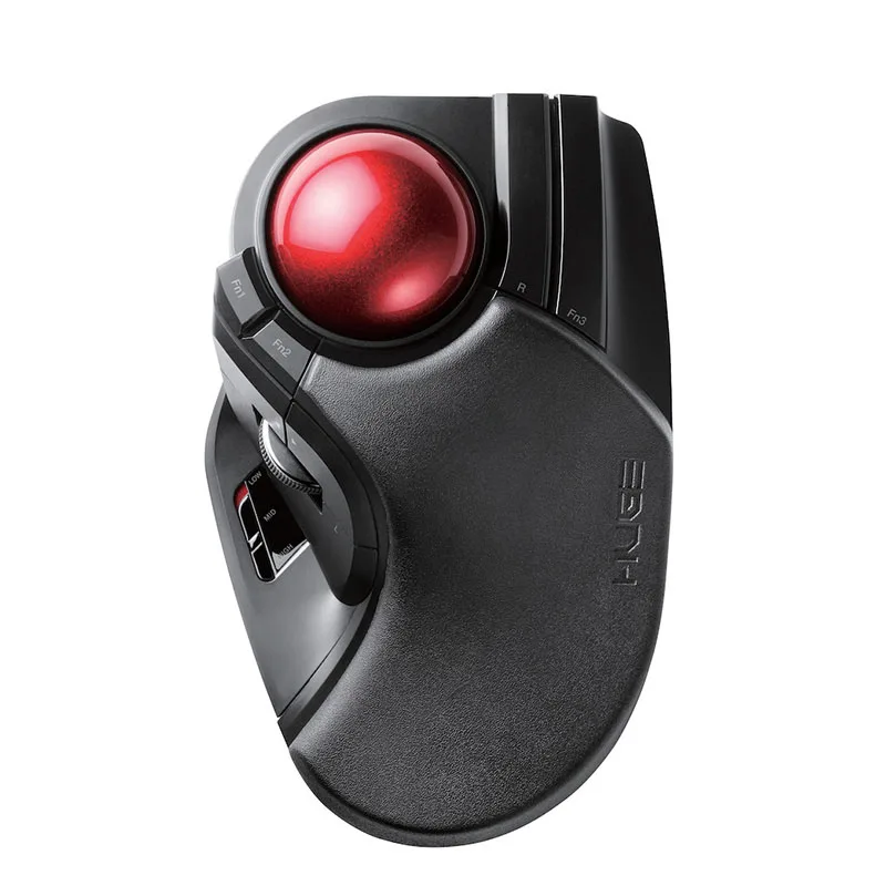 Беспроводная мышь 2 4G trackball DIP регулируемая для профессионального рисования сад