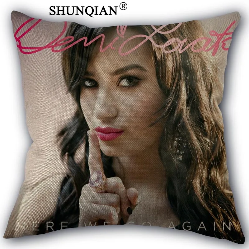 High Quality Cotton Linen Demi Lovato Pillowcase Wedding Decorative Pillow Case For Home Pillow Cover A10.17
High Quality Cotton Linen Demi Lovato Pillowcase Wedding Decorative Pillow Case For Home Pillow Cover A10.17