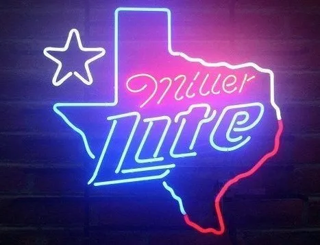 Изготовленный На Заказ стеклянный неоновый светильник Miller Lite Texas, пивной бар
Изготовленный На Заказ стеклянный неоновый светильник Miller Lite Texas, пивной бар