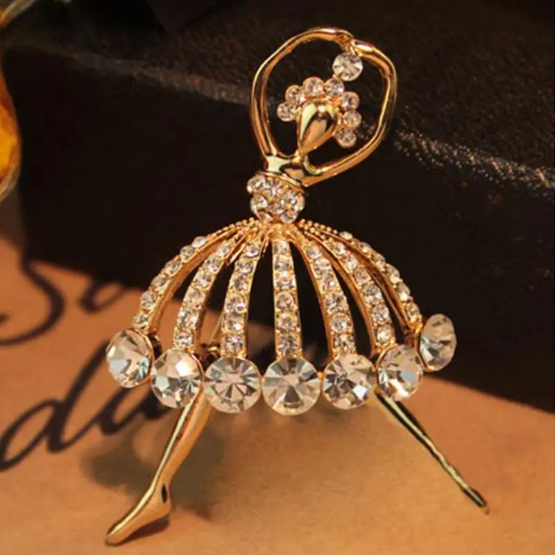 Stylish And Exquisite Crystal Set With Rhinestone Beautiful Flower Skirt Ballerina Ballet Ladies Brooch Ladies Girl Gift Brooch
Stylish And Exquisite Crystal Set With Rhinestone Beautiful Flower Skirt Ballerina Ballet Ladies Brooch Ladies Girl Gift Brooch