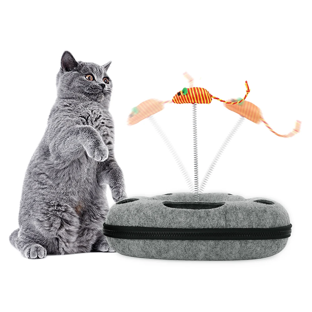 Cat Toys Interactive With Mice Amusement Disk With Ball Play Activity Pet Toys For Cat Kitten Training Toys Intelligence
Cat Toys Interactive With Mice Amusement Disk With Ball Play Activity Pet Toys For Cat Kitten Training Toys Intelligence