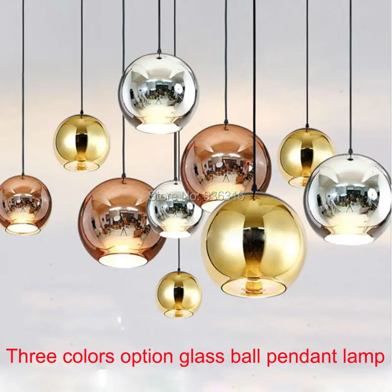 North Europe Modern Copper Sliver gold Shade Mirror hanging Light E27 Bulb LED Pendant Lamp Christmas Glass Ball Lighting
North Europe Modern Copper Sliver gold Shade Mirror hanging Light E27 Bulb LED Pendant Lamp Christmas Glass Ball Lighting