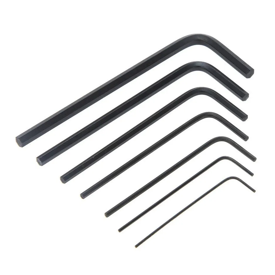 8PK-022 7Pcs Miniature L Shaped Hex Key Set (0.7,0.9,1.3,1.5,2,2.5,3mm) Hand Tool Kit Wrenches Set Repair
8PK-022 7Pcs Miniature L Shaped Hex Key Set (0.7,0.9,1.3,1.5,2,2.5,3mm) Hand Tool Kit Wrenches Set Repair